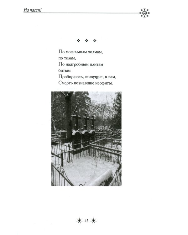 На части!: стихотворения