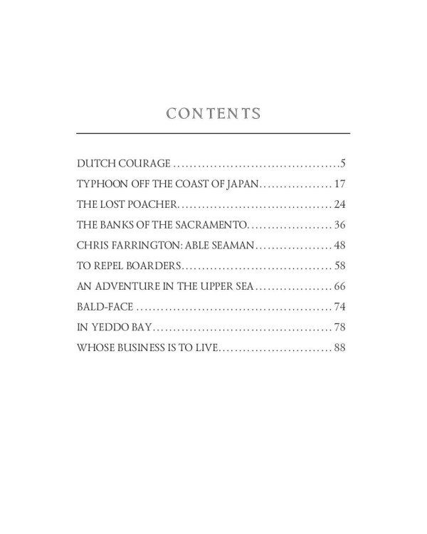 Dutch Courage and Other Stories