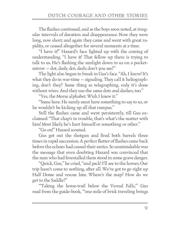 Dutch Courage and Other Stories