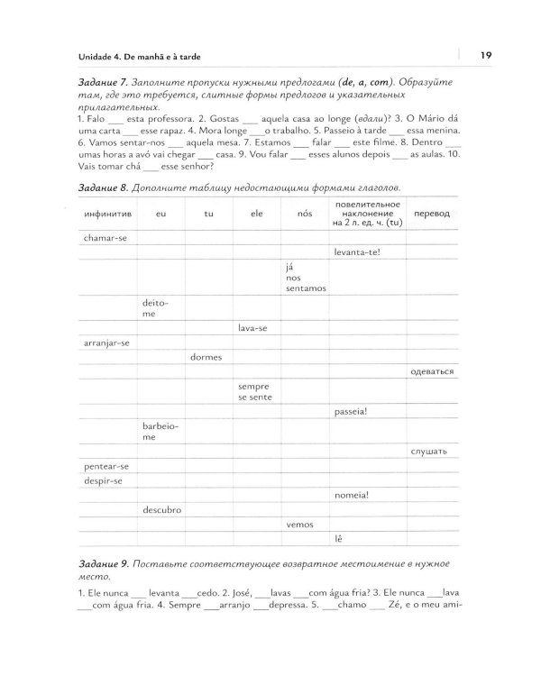 O ABC da lingua portuguesa. Португальский язык как второй иностранный: лексико-грамматический практикум