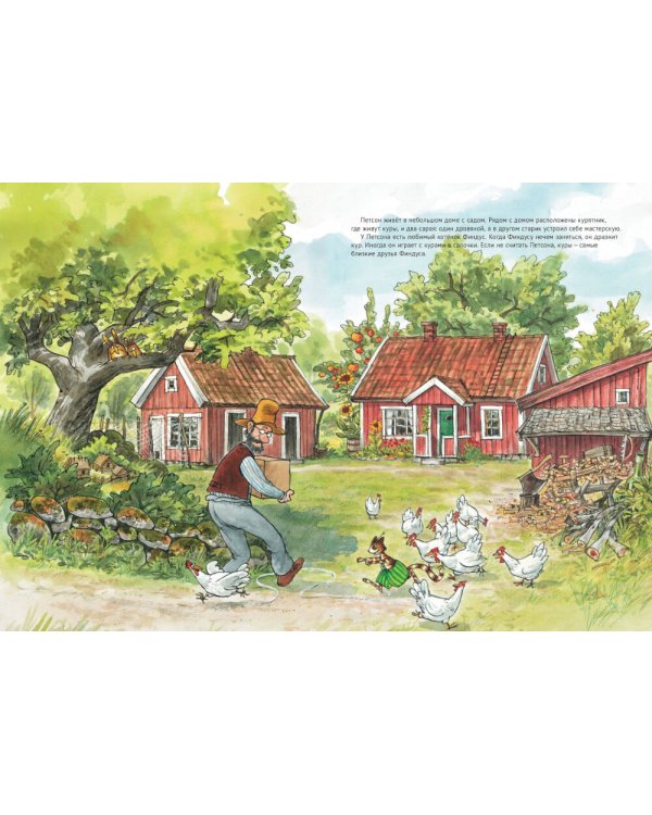 Петсон и Финдус: Чужак в огороде, Петсон грустит (комплект из 2-х книг)