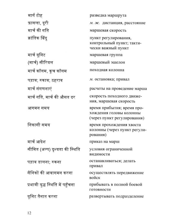 Язык хинди. Общий курс военного перевода: Учебное пособие