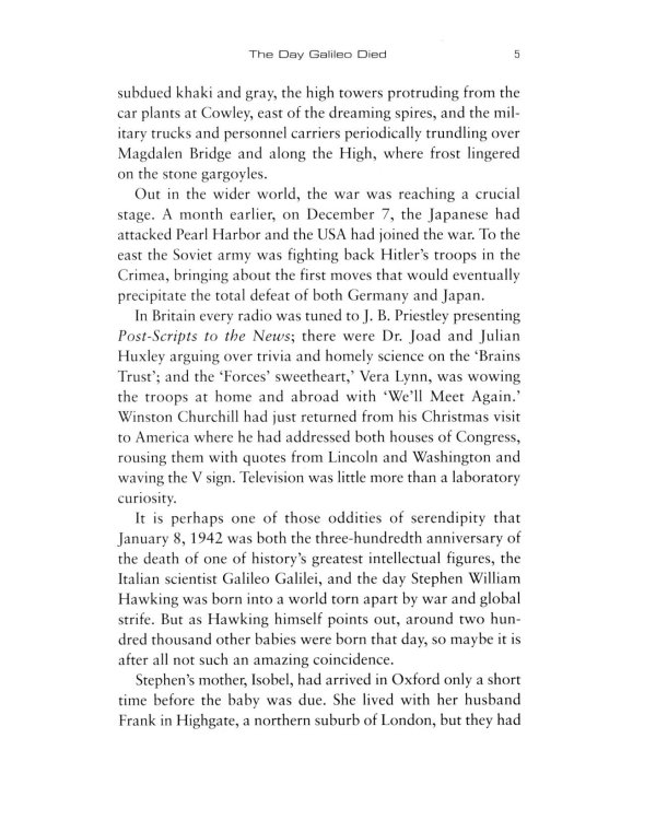 Stephen Hawking: A Life in Science