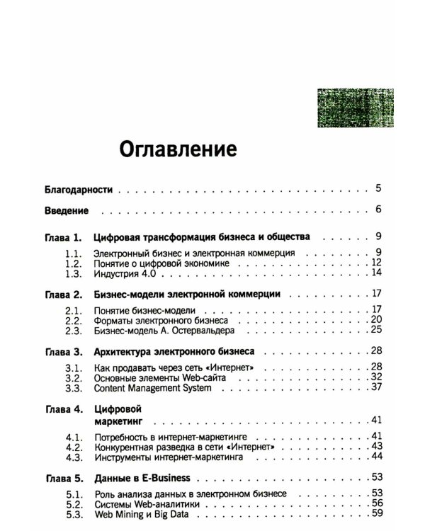 Электронный бизнес: учебное пособие