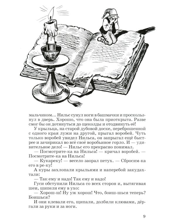 Чудесное путешествие Нильса с дикими гусями: повесть-сказка
