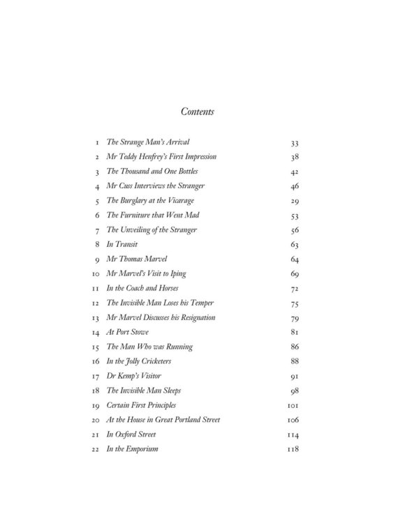 The Invisible Man and The Food of the Gods