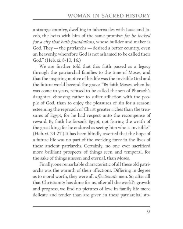 Woman in Sacred History = Женщины в священной истории