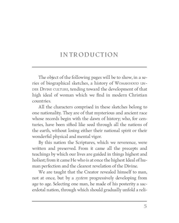 Woman in Sacred History = Женщины в священной истории