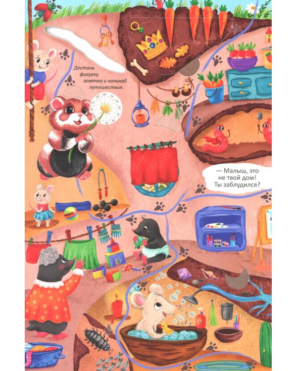 Полет на одуванчике (книжка с окошками)