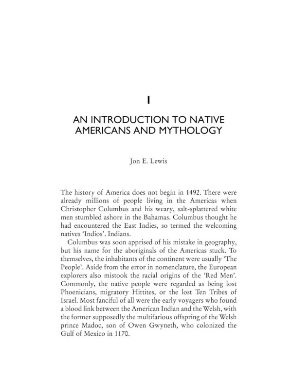 Brief Guide to Native American Myths and Legends