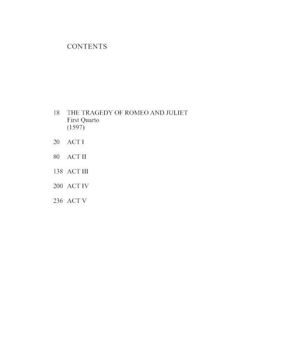 Трагедия Ромео и Джульетты. Первое кварто