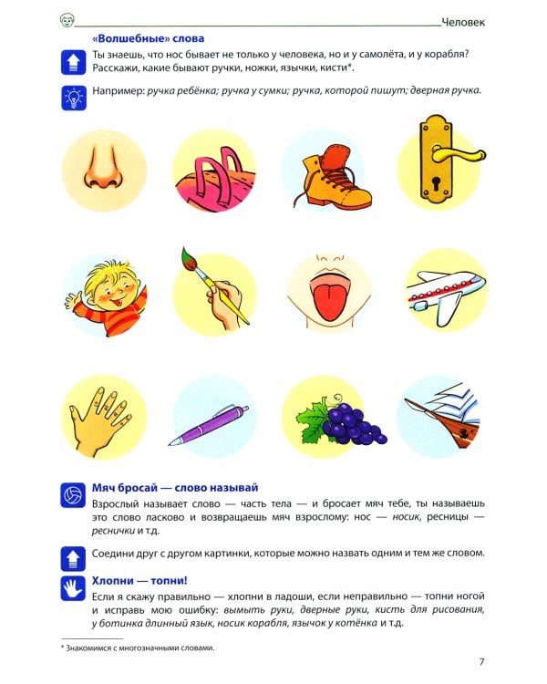 Формируем словарный запас. Человек и его мир.  Вып. 2. 4-7 лет