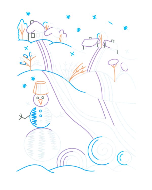 Готовим руку к письму. Божья коровка. Прописи-штриховки (для детей 5-7 лет)