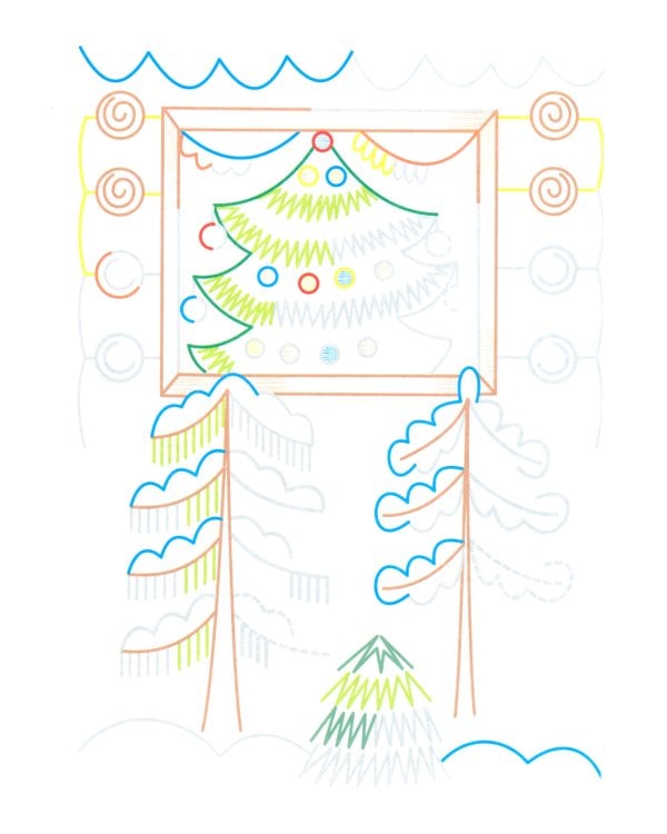 Готовим руку к письму. Божья коровка. Прописи-штриховки (для детей 5-7 лет)