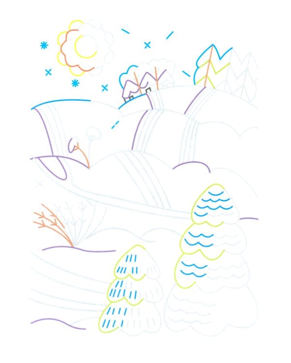 Готовим руку к письму. Божья коровка. Прописи-штриховки (для детей 5-7 лет)