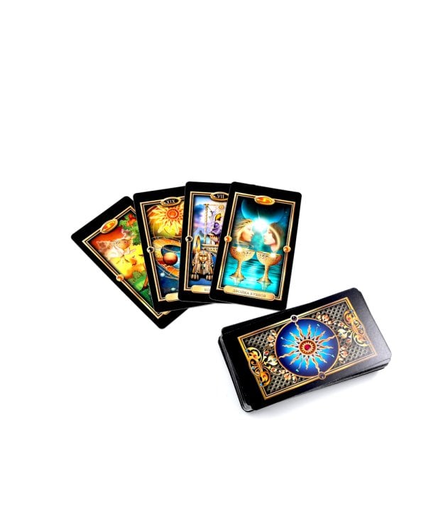 Золоченое Таро (78 карт и руководство по гаданию)