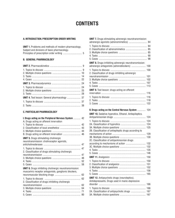 Pharmacology. Part 1: workbook. 2-nd edit., rev. and supplem.: на англ.яз