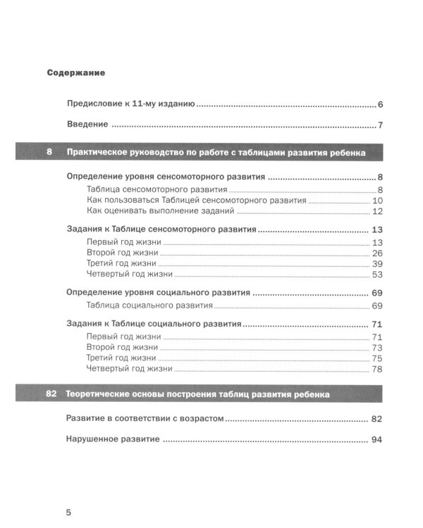 Как развивается ваш ребенок? Таблицы сенсомоторного и социального развития: От рождения до 4 лет. 5-е изд