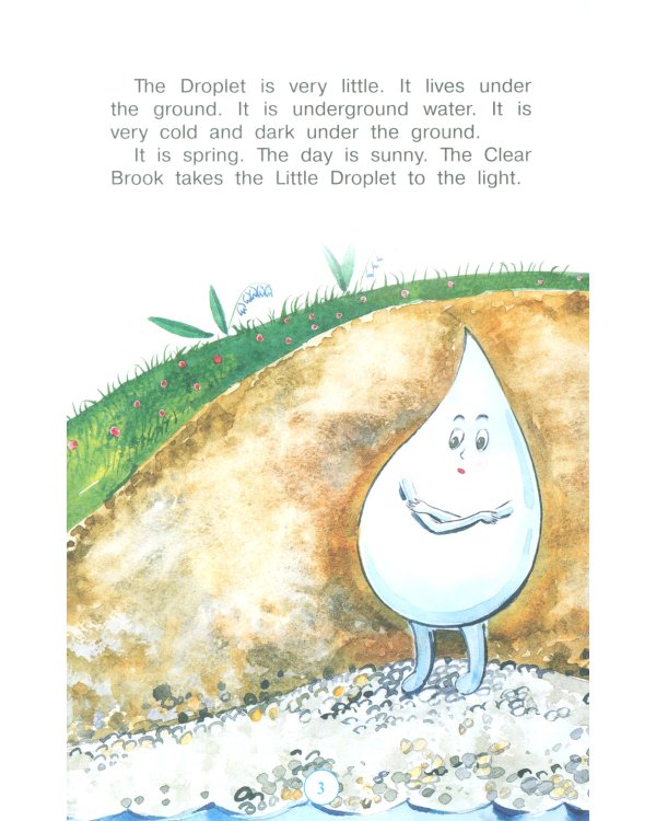 The Adventures of the Little Droplet = Приключения Капельки: книга для чтения на англ.яз. в 3-4 кл