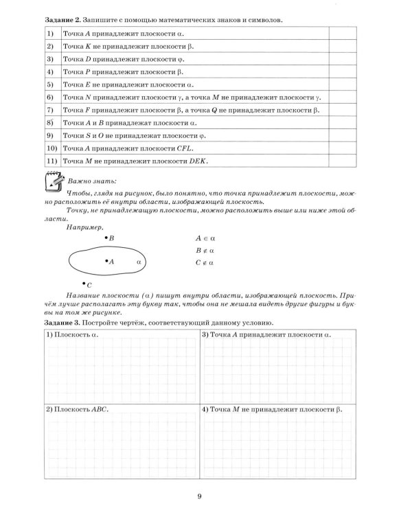 Геометрия. 10-11 класс. Базовый уровень. Тетрадь-тренажер: Учебное пособие