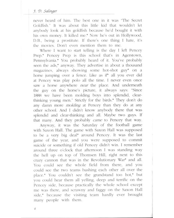 The Catсher in the Rye = Над пропастью во ржи: книга для чтения на англ.яз