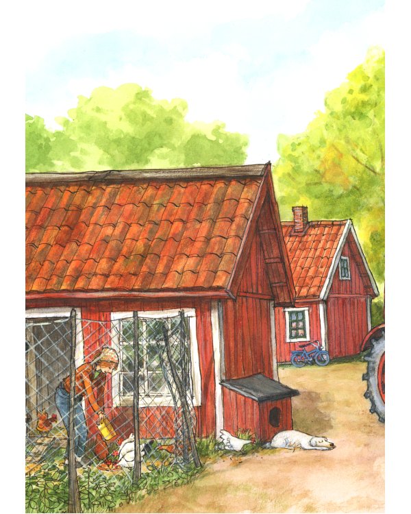 Мама Му в бассейне