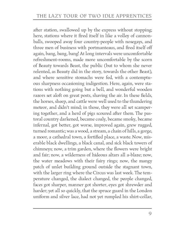 The Lazy Tour of Two Idle Apprentices = Ленивое путешествие двух досужих подмастерьев: на англ.яз