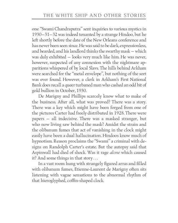 The White Ship and Other Stories