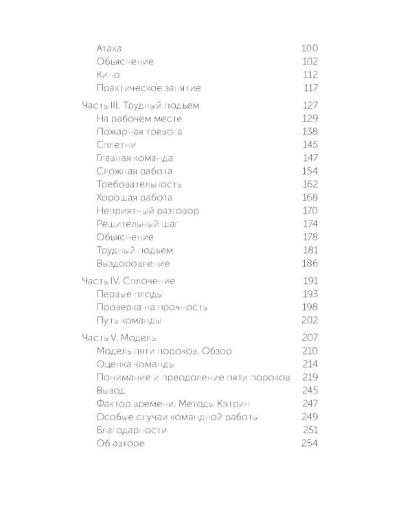 Пять пороков команды. Бизнес-роман