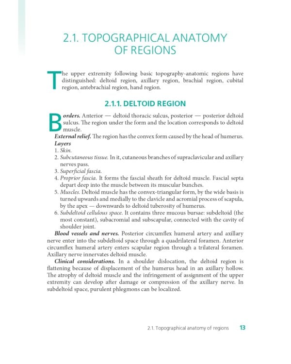 Topographic and clinical anatomy of the human body: the teaching aid for foreign students