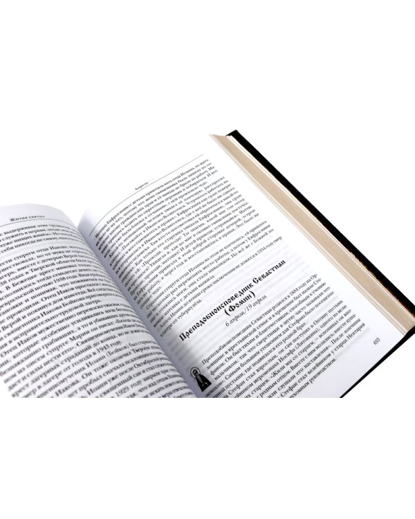 Жития святых. православное семейное чтение (кожа, золот.тиснен., цв.светло-серый)