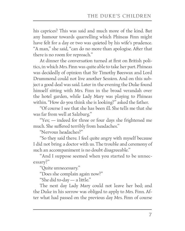 Palliser novels. The Duke’s Children 2 = Дети герцога 2