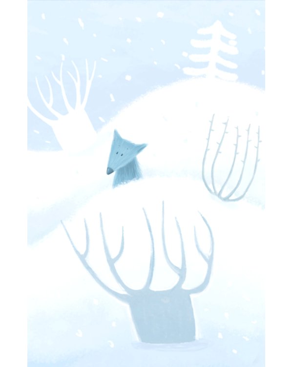 Синий лис: сказка