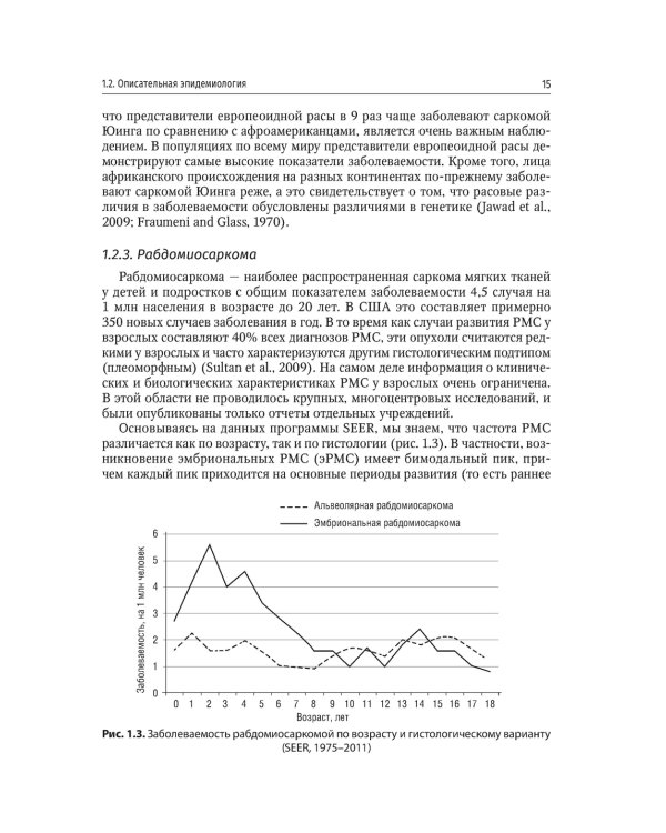 Саркомы костей и мягких тканей у детей и подростков. Руководство для врачей