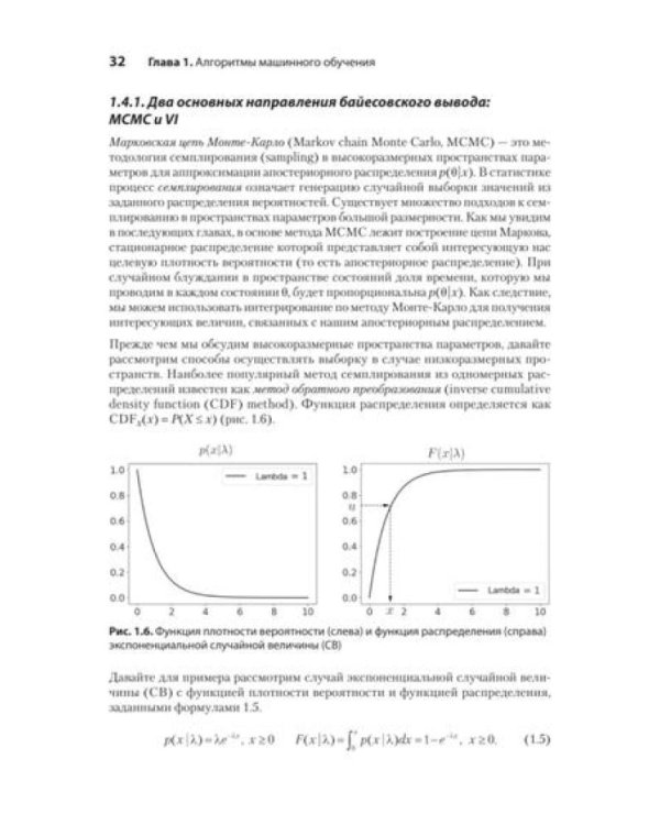 Алгоритмы машинного обучения