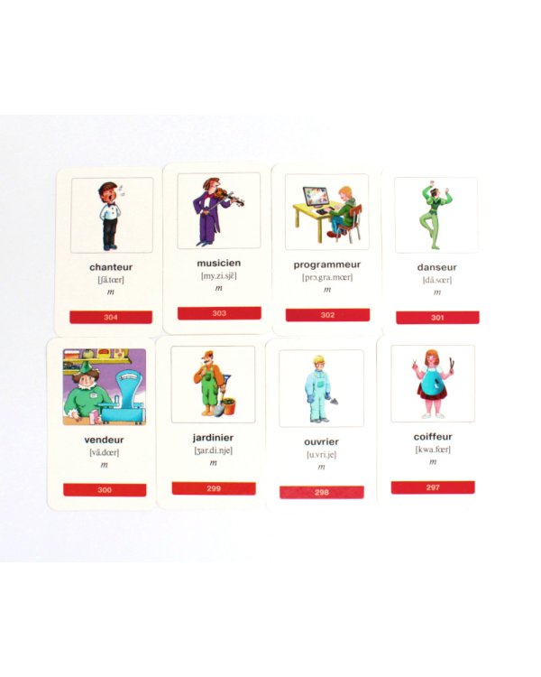 Мои первые французские слова (333 карточки)