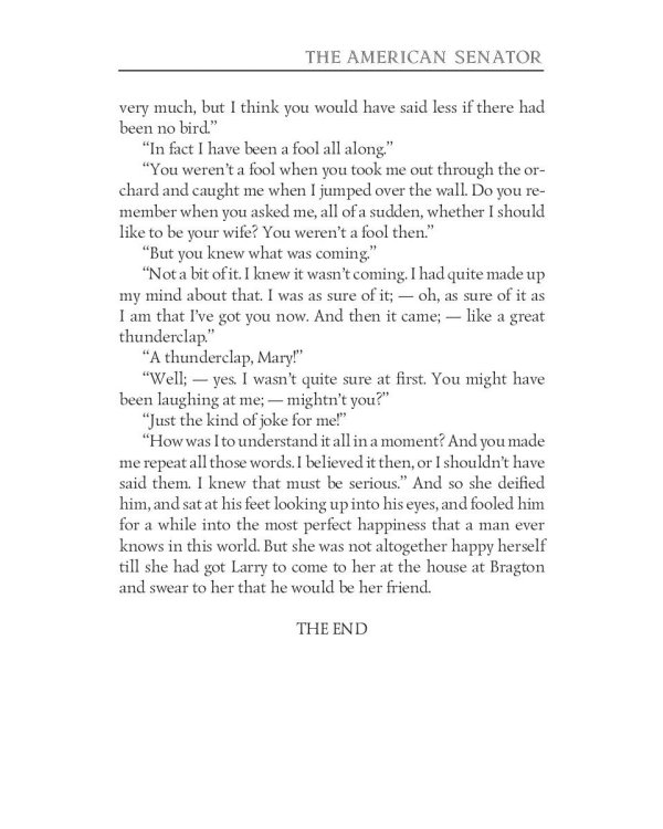 The American Senator 3: на англ.яз