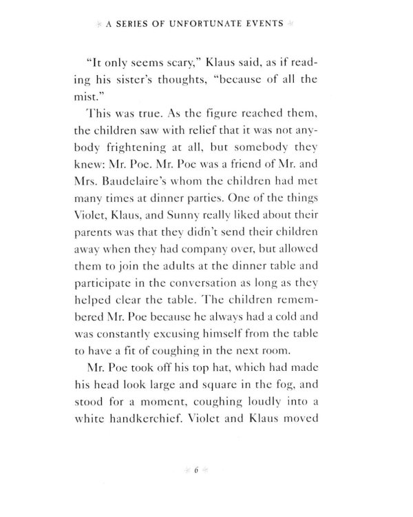 A Series of Unfortunate Events Book 1: The Bad Beginning