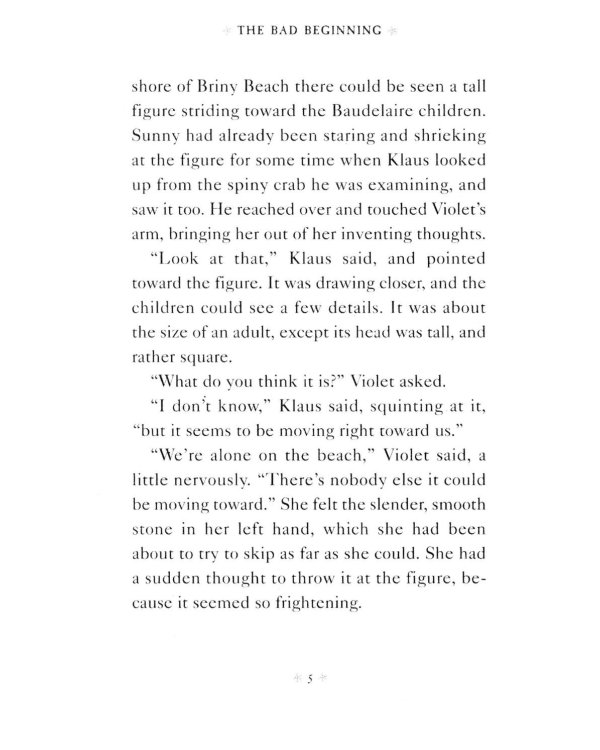 A Series of Unfortunate Events Book 1: The Bad Beginning