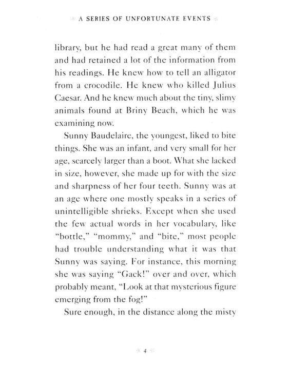 A Series of Unfortunate Events Book 1: The Bad Beginning