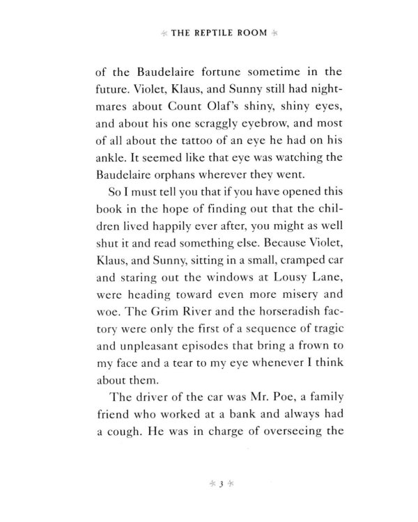 Book 2: The Reptile Room