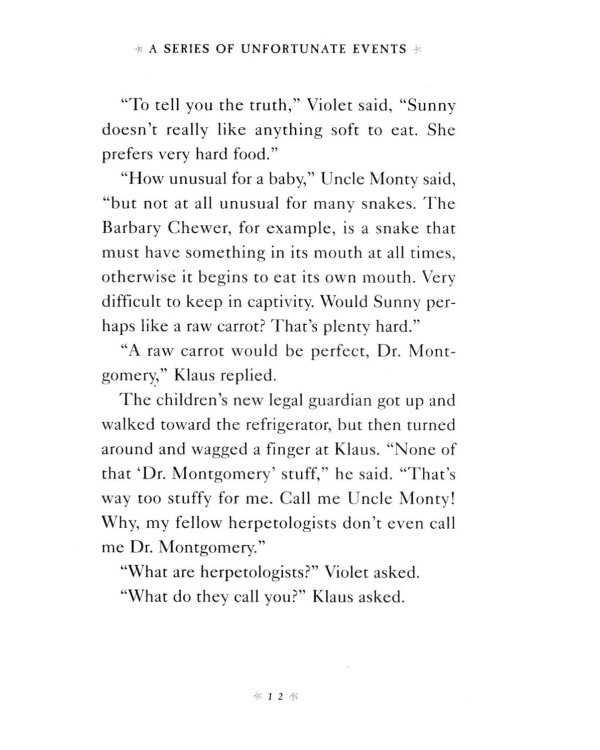 Book 2: The Reptile Room