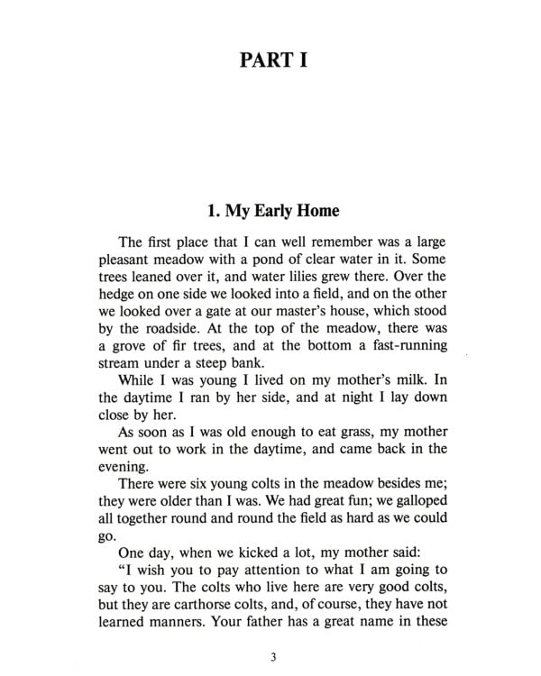 Black Beauty. The Autobiography of a Horse = Черный красавчик. Автобиография лошади: книга для чтения на англ.яз. в 6-7 кл