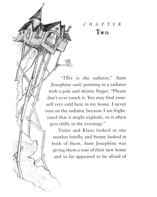 A Series of Unfortunate Events Book 3: The Wide Window