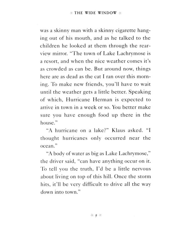 A Series of Unfortunate Events Book 3: The Wide Window