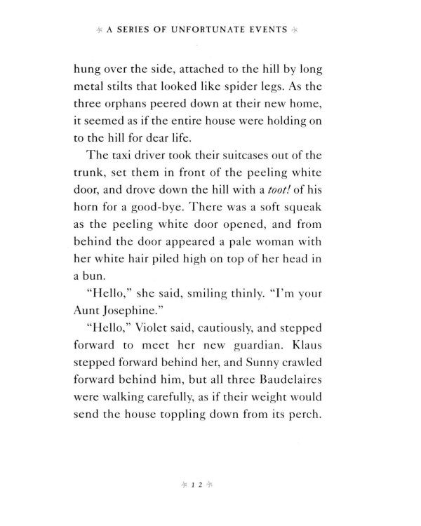 A Series of Unfortunate Events Book 3: The Wide Window