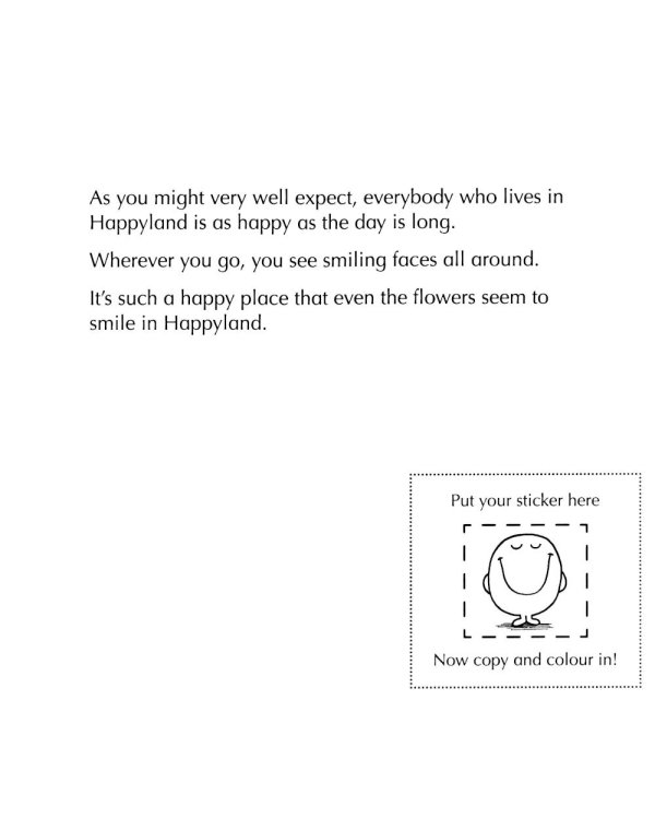 My Mr Happy (Colouring Book With Colourful Stickers)