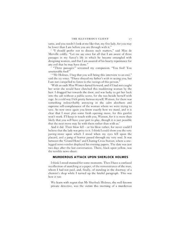 The Casebook of Sherlock Homes & His Last Bow