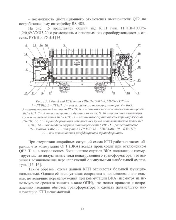 Динамическая защита от разрушающих перенапряжений в трансформаторной подстанции участка шахты: монография