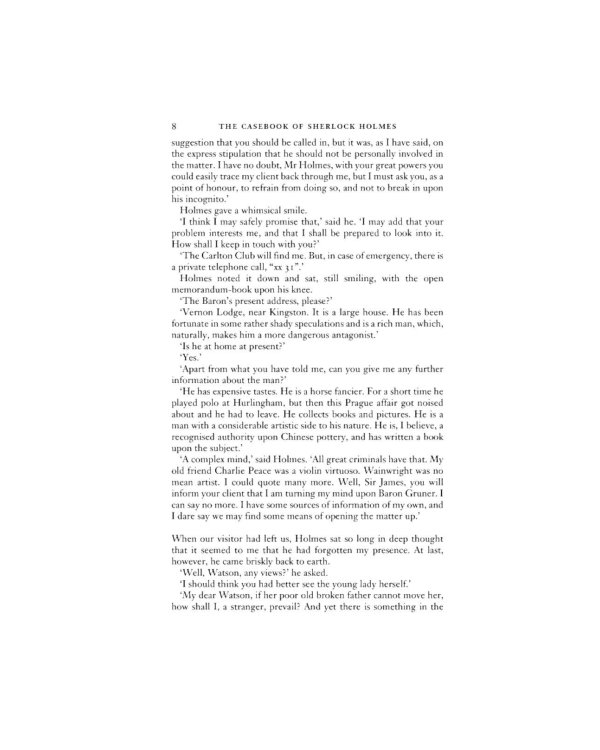 The Casebook of Sherlock Homes & His Last Bow